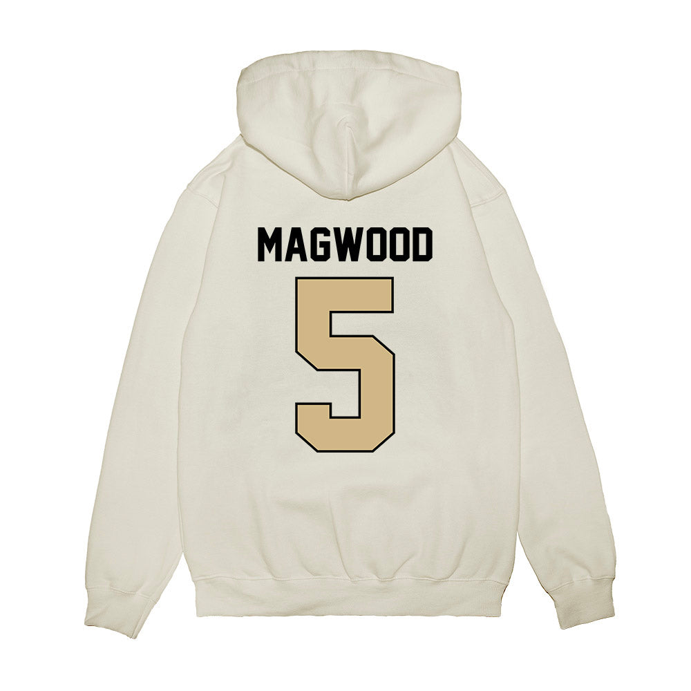 Purdue - NCAA Football : Chauncey Magwood - Vintage Helmet Premium Hooded Sweatshirt-1