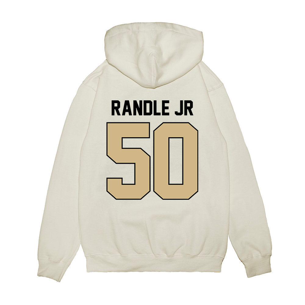 Purdue - NCAA Football : John Randle Jr - Vintage Helmet Premium Hooded Sweatshirt-1