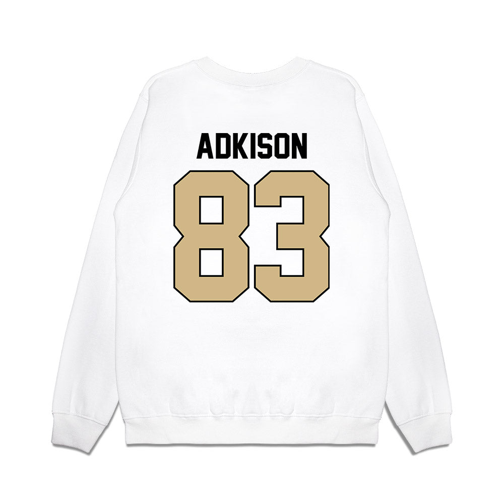 Purdue - NCAA Football : Andrew Adkison - Vintage Helmet Premium Crewneck Sweatshirt-1