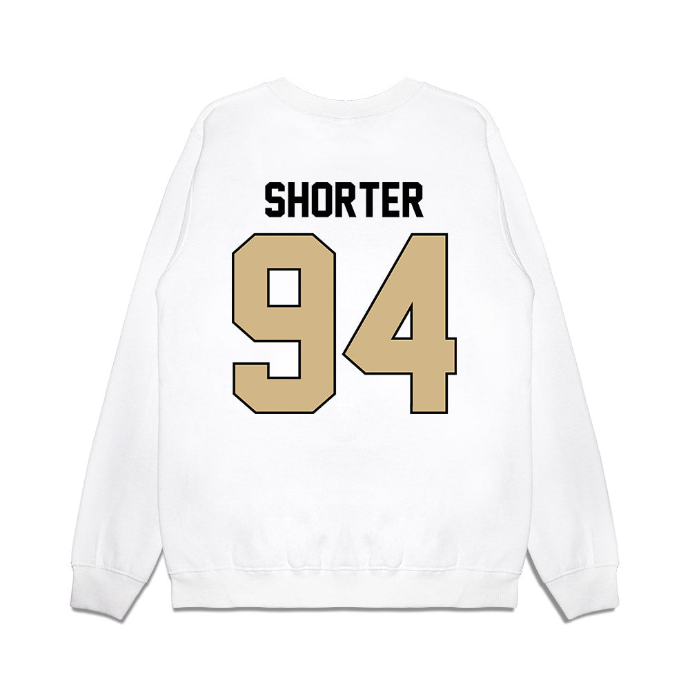 Purdue - NCAA Football : Luke Shorter - Vintage Helmet Premium Crewneck Sweatshirt-1