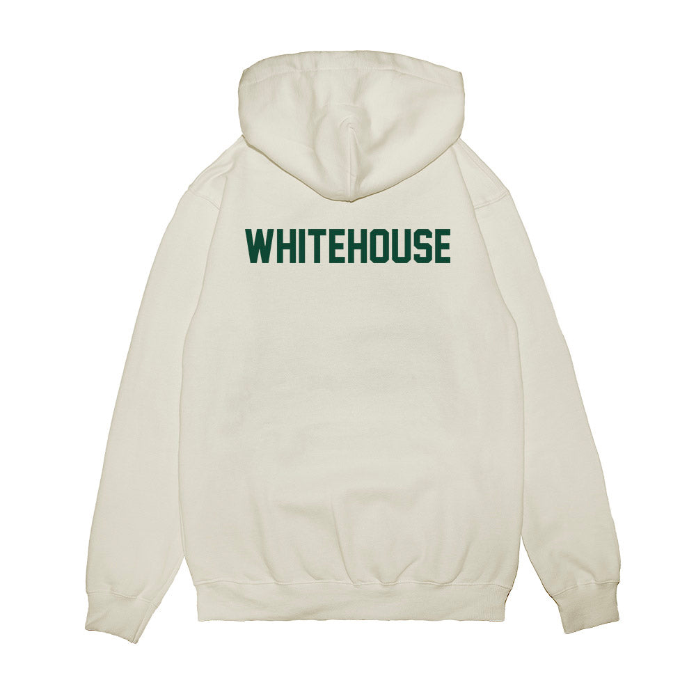 Miami - NCAA Football : Jack Whitehouse - Vintage Helmet Premium Hooded Sweatshirt-1