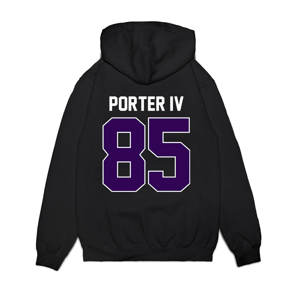 Kansas State - NCAA Football : Larry Porter IV - Vintage Helmet Premium Hooded Sweatshirt-1
