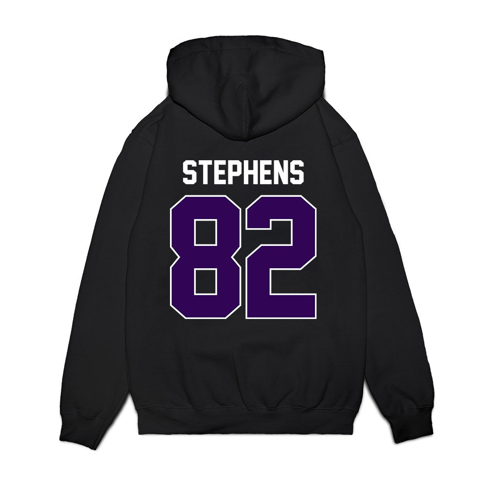 Kansas State - NCAA Football : Justin Stephens - Vintage Helmet Premium Hooded Sweatshirt-1