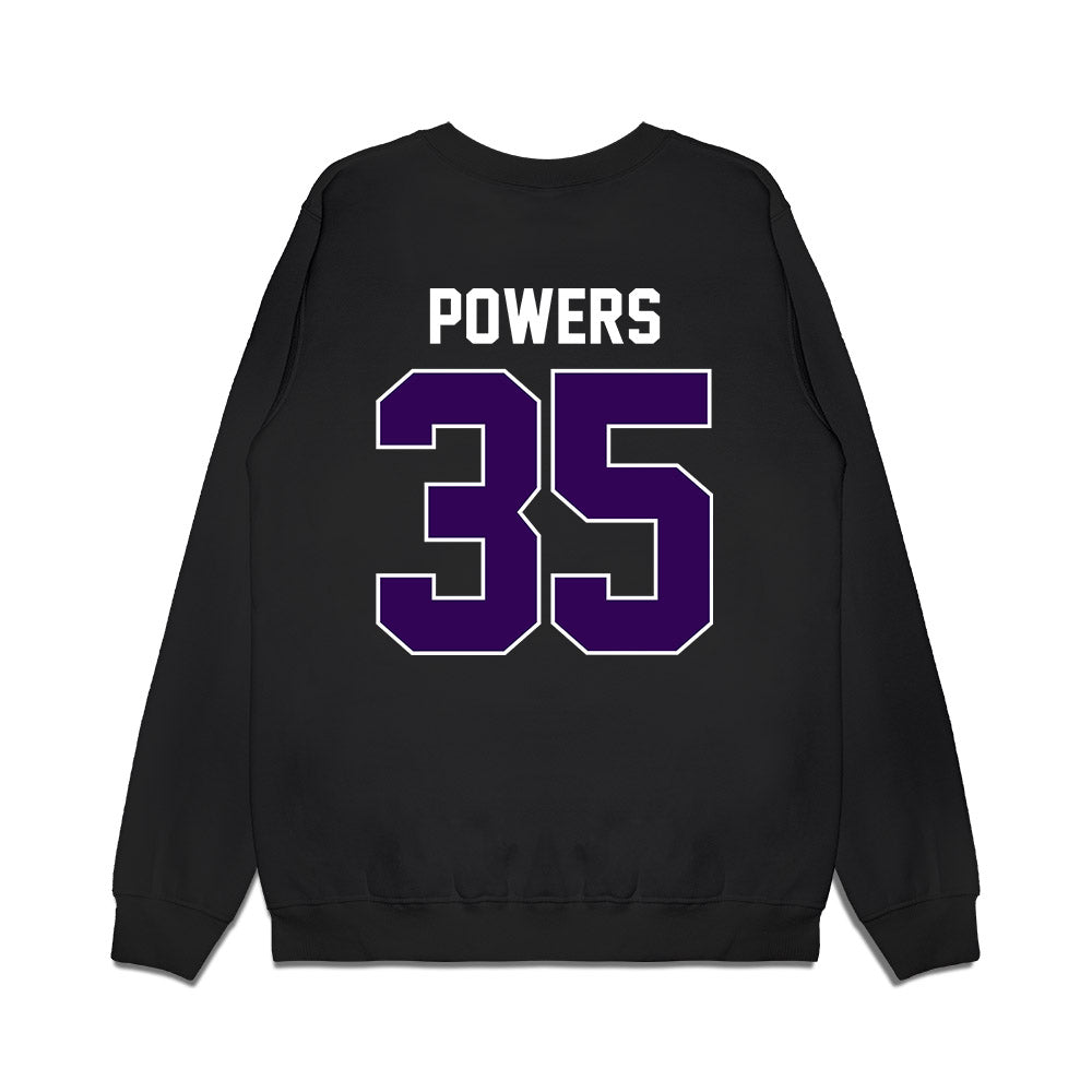Kansas State - NCAA Football : Gabe Powers - Vintage Helmet Premium Crewneck Sweatshirt-1