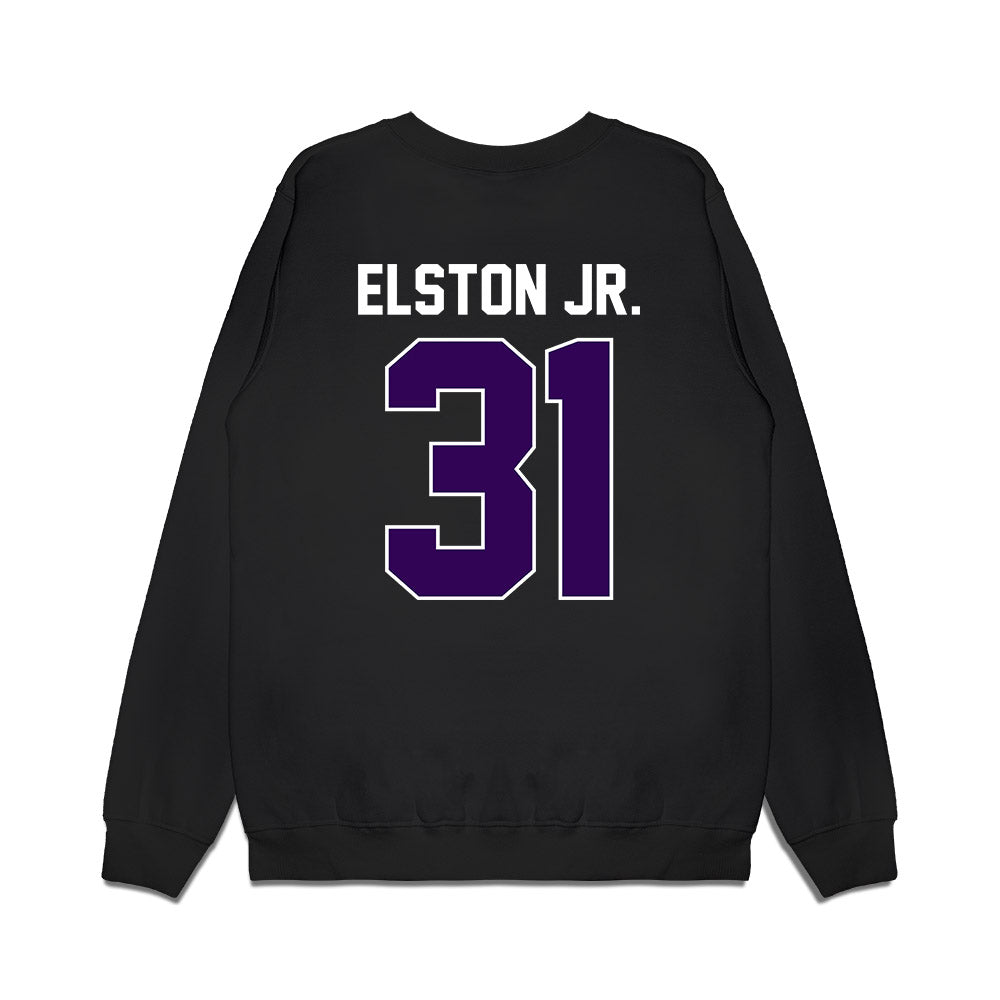 Kansas State - NCAA Football : Monterrio Elston Jr. - Vintage Helmet Premium Crewneck Sweatshirt-1