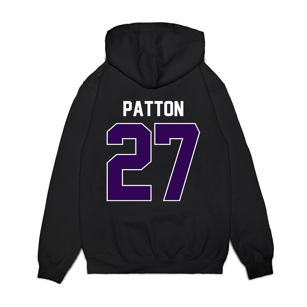 Kansas State - NCAA Football : Cub Patton - Vintage Helmet Premium Hooded Sweatshirt-1