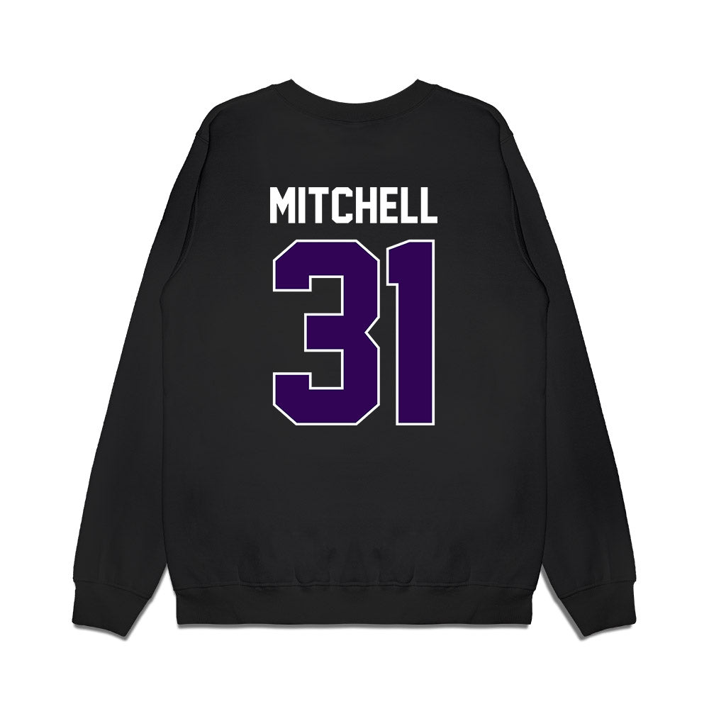 Kansas State - NCAA Football : Dominic Mitchell - Vintage Helmet Premium Crewneck Sweatshirt-1
