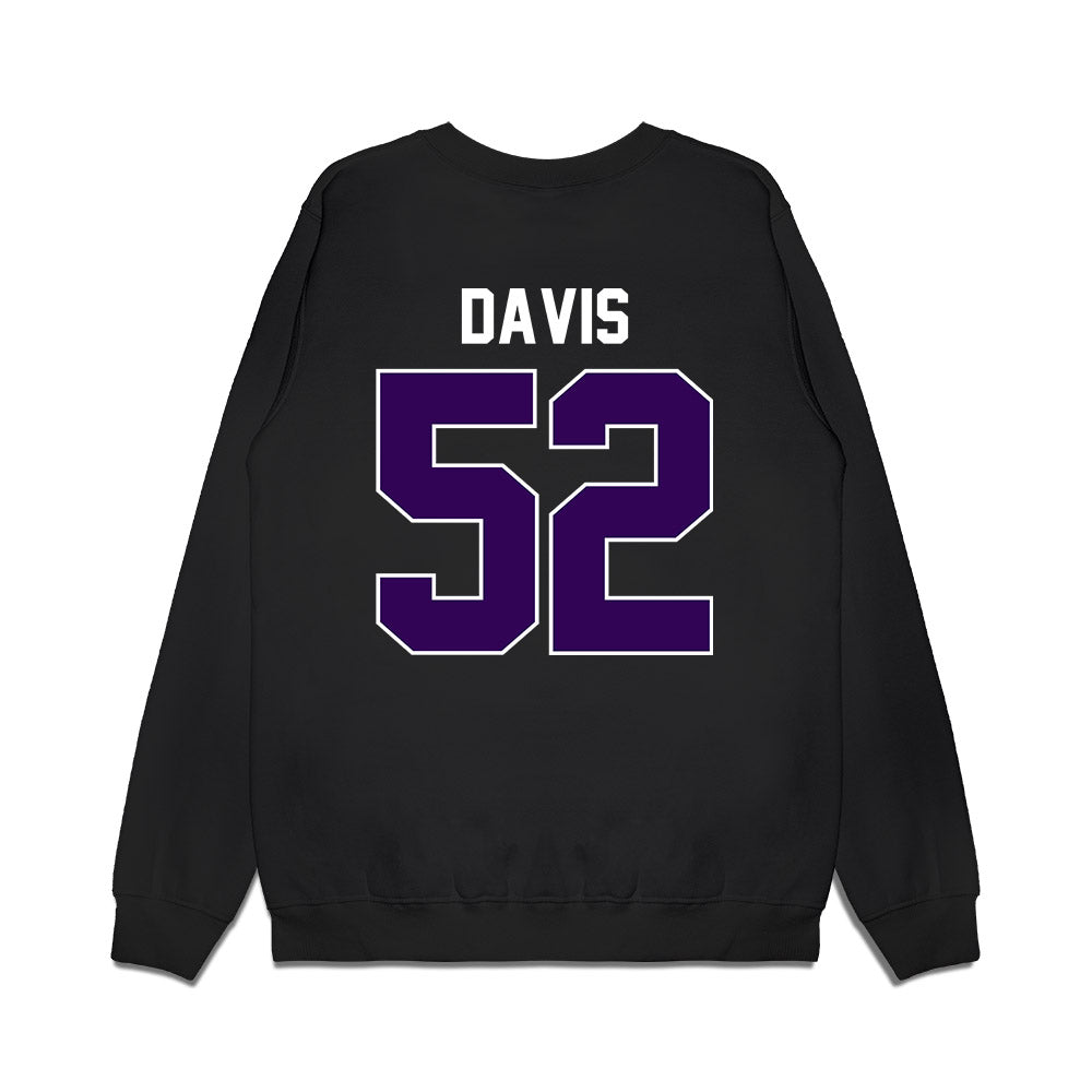 Kansas State - NCAA Football : Ryan Davis - Vintage Helmet Premium Crewneck Sweatshirt-1