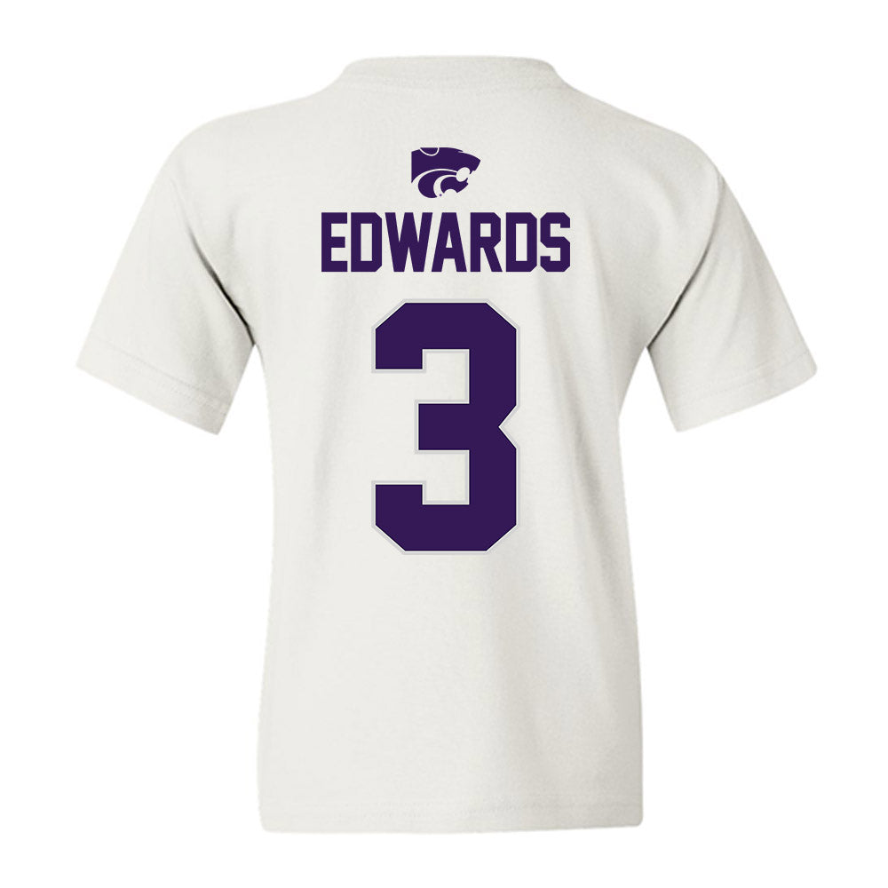 Kansas State - NCAA Football : Dylan Edwards - Youth T-Shirt-1