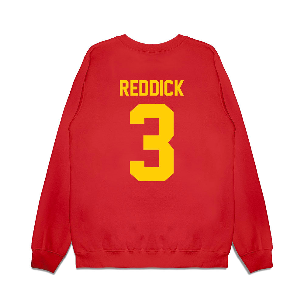Maryland - NCAA Football : Trey Reddick - Vintage Helmet Premium Crewneck Sweatshirt-1
