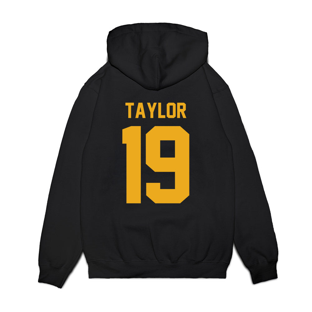 West Virginia - NCAA Football : Nick Taylor - Vintage Helmet Premium Hooded Sweatshirt-1