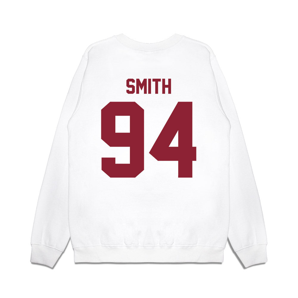 Iowa State - NCAA Football : Chase Smith - Vintage Helmet Premium Crewneck Sweatshirt-1