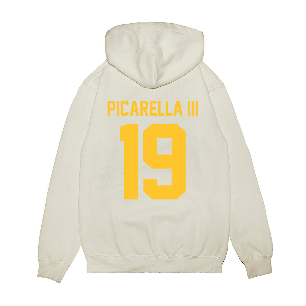 LSU - NCAA Football : Emile Picarella III - Vintage Helmet Premium Hooded Sweatshirt-1