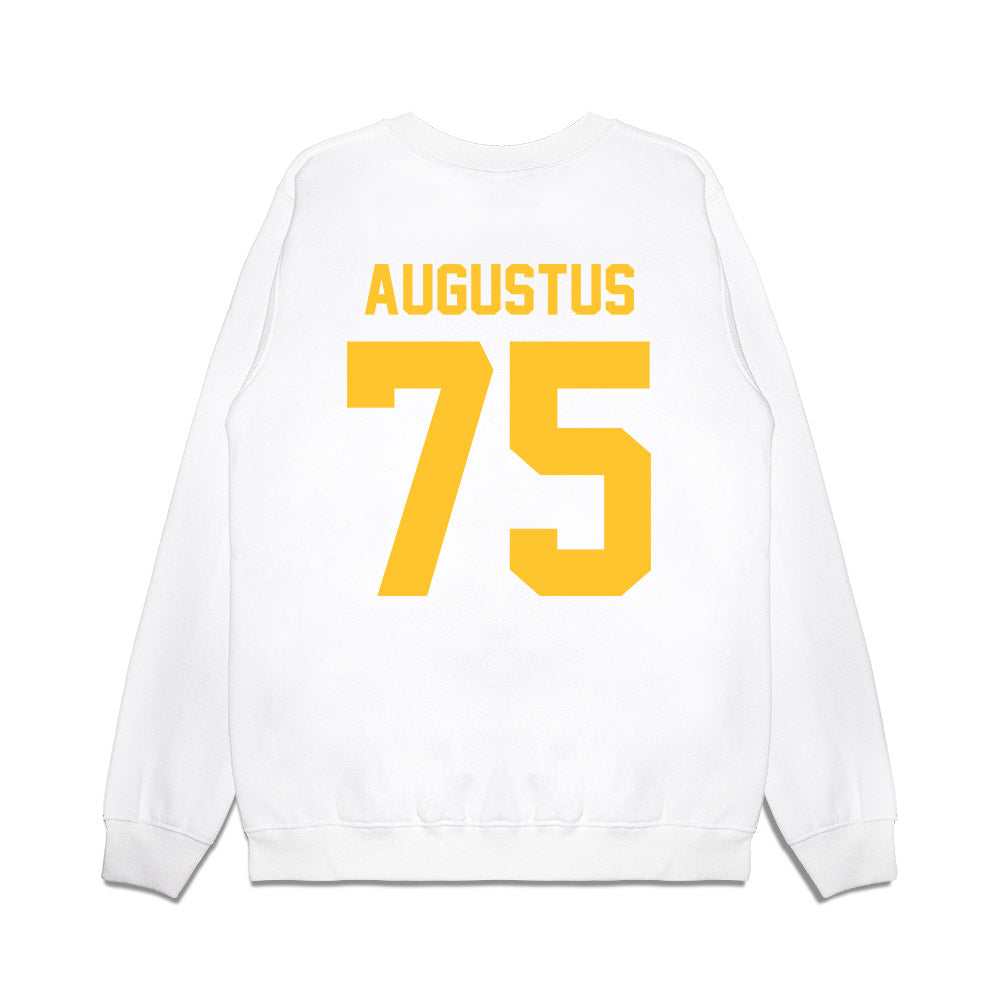 LSU - NCAA Football : Braden Augustus - Vintage Helmet Premium Crewneck Sweatshirt-1