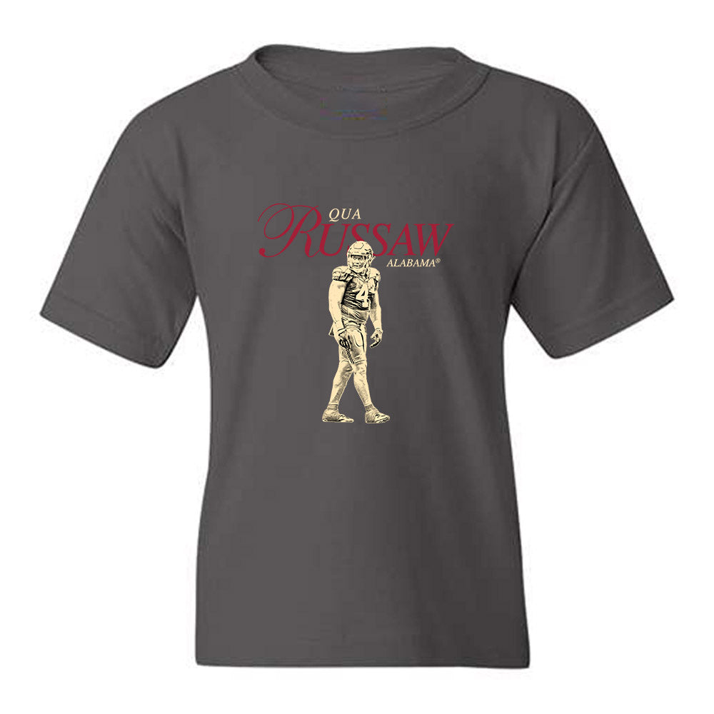 Alabama - NCAA Football : Qua Russaw - Legacy Youth T-Shirt-0