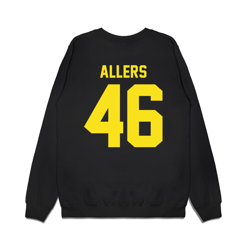 Oregon - NCAA Football : Chip Allers - Vintage Helmet Premium Crewneck Sweatshirt-1