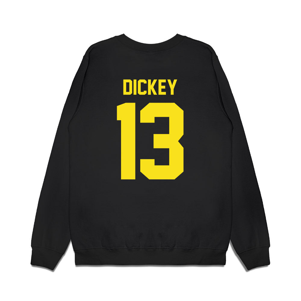 Oregon - NCAA Football : Jurrion Dickey - Vintage Helmet Premium Crewneck Sweatshirt-1