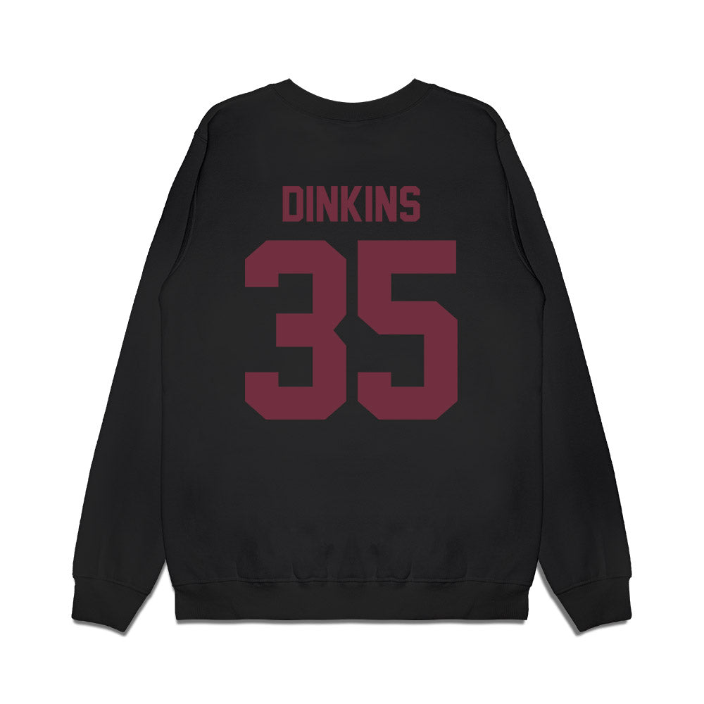 Mississippi State - NCAA Football : Kalvin Dinkins - Vintage Helmet Premium Crewneck Sweatshirt-1