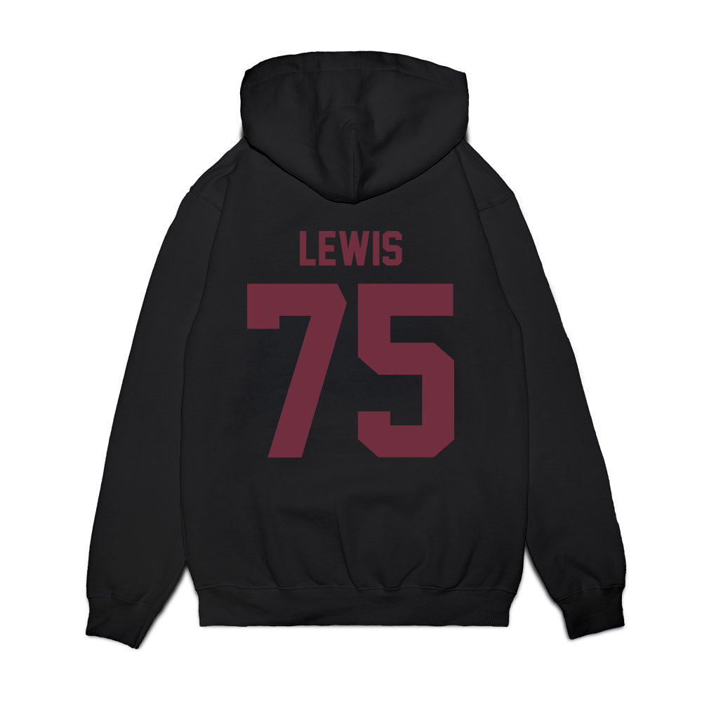 Mississippi State - NCAA Football : Percy Lewis - Vintage Helmet Premium Hooded Sweatshirt-1