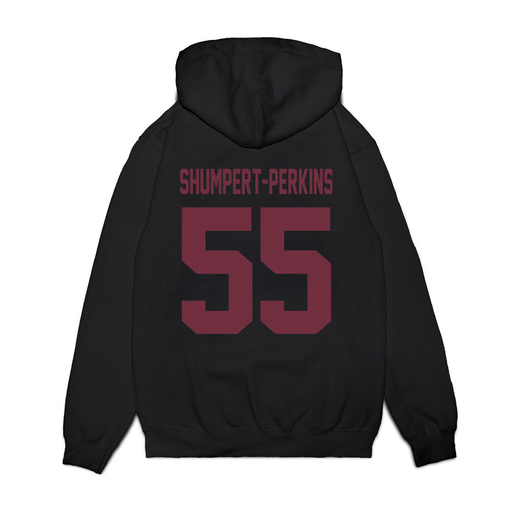 Mississippi State - NCAA Football : Jakheem Shumpert-Perkins - Vintage Helmet Premium Hooded Sweatshirt-1