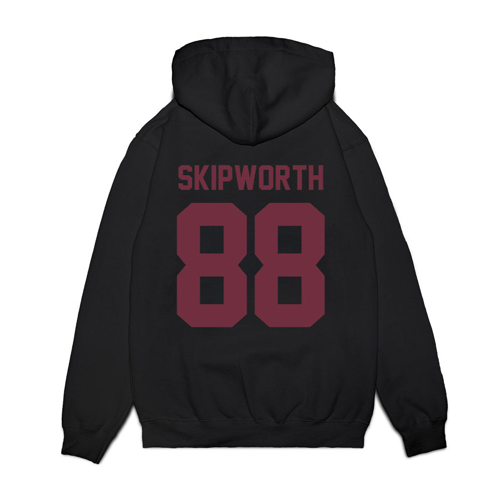 Mississippi State - NCAA Football : Joeseph Skipworth - Vintage Helmet Premium Hooded Sweatshirt-1