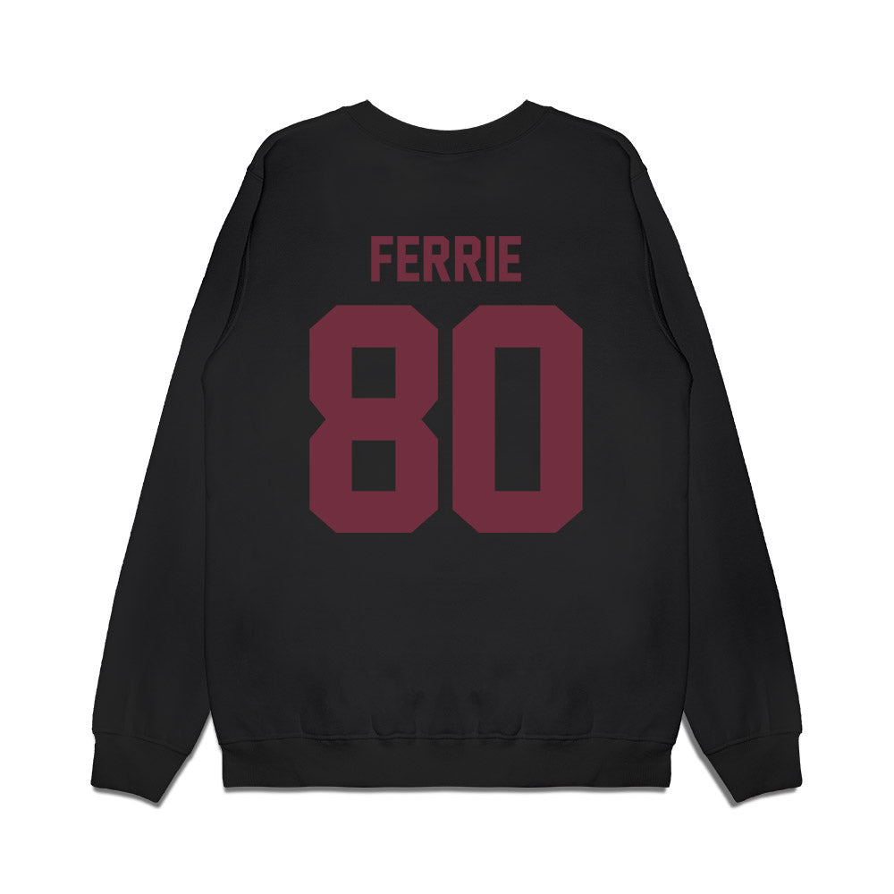 Mississippi State - NCAA Football : Kyle Ferrie - Vintage Helmet Premium Crewneck Sweatshirt-1