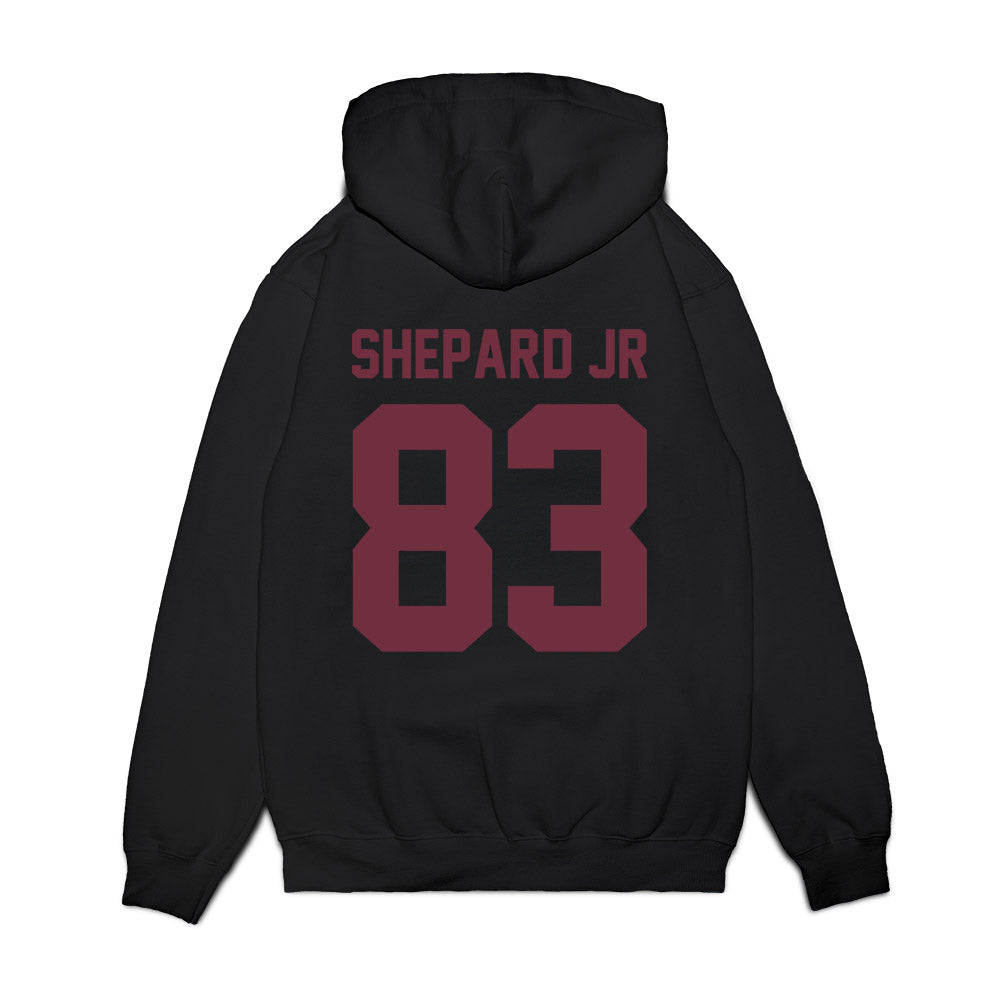 Mississippi State - NCAA Football : Ferzell Shepard Jr - Vintage Helmet Premium Hooded Sweatshirt-1