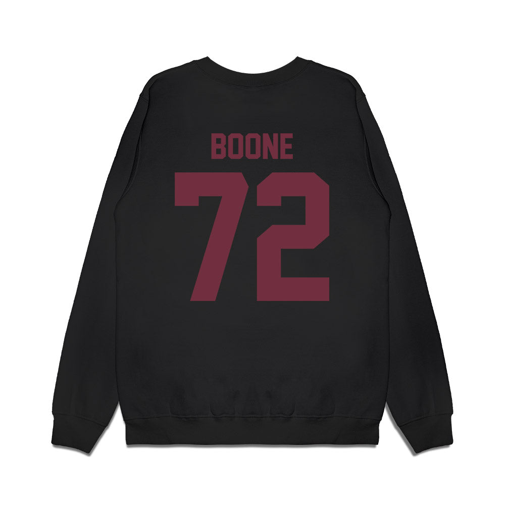 Mississippi State - NCAA Football : Canon Boone - Vintage Helmet Premium Crewneck Sweatshirt-1