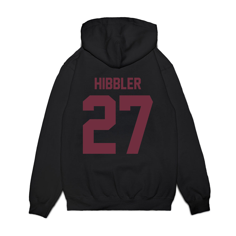Mississippi State - NCAA Football : Jykeveous Hibbler - Vintage Helmet Premium Hooded Sweatshirt-1