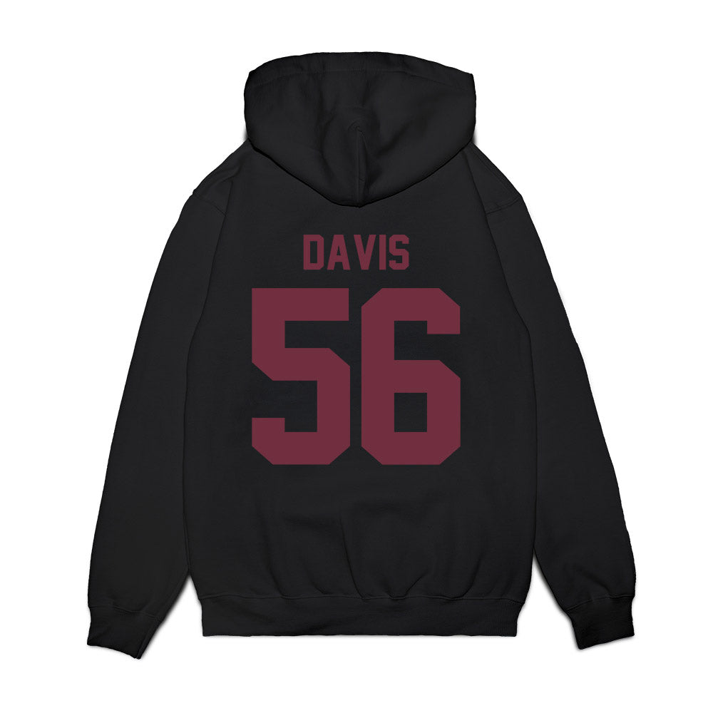Mississippi State - NCAA Football : Wesley Davis - Vintage Helmet Premium Hooded Sweatshirt-1