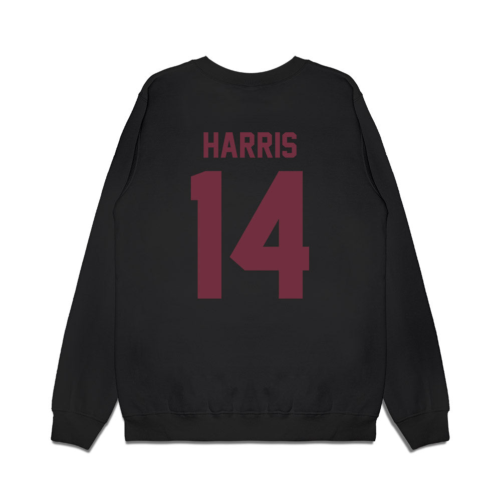 Mississippi State - NCAA Football : Gracen Harris - Vintage Helmet Premium Crewneck Sweatshirt-1