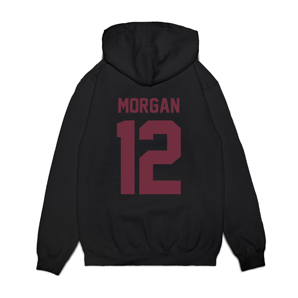 Mississippi State - NCAA Football : Asher Morgan - Vintage Helmet Premium Hooded Sweatshirt-1