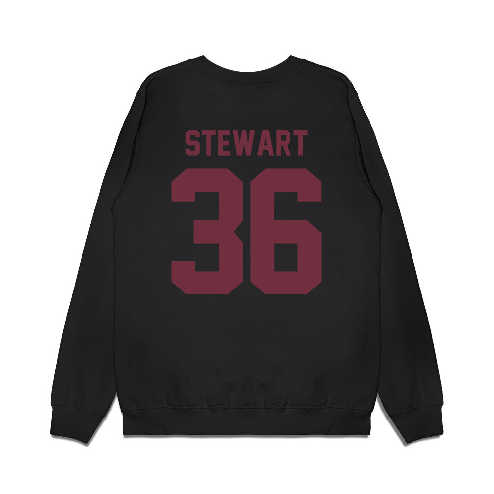 Mississippi State - NCAA Football : Ja'Bryis Stewart - Vintage Helmet Premium Crewneck Sweatshirt-1