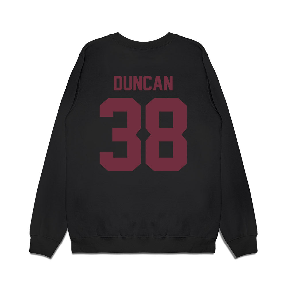 Mississippi State - NCAA Football : Ashtanyrein Duncan - Vintage Helmet Premium Crewneck Sweatshirt-1