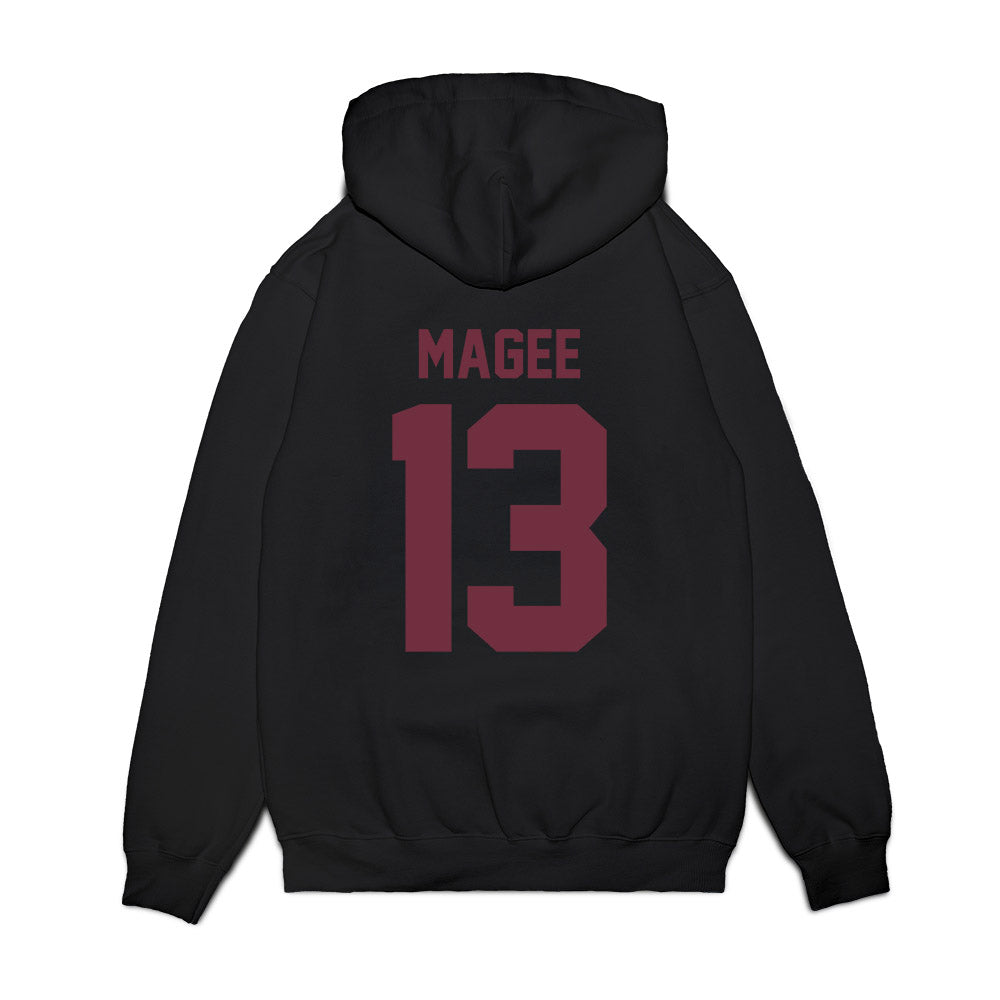 Mississippi State - NCAA Football : Sanfrisco Magee - Vintage Helmet Premium Hooded Sweatshirt-1