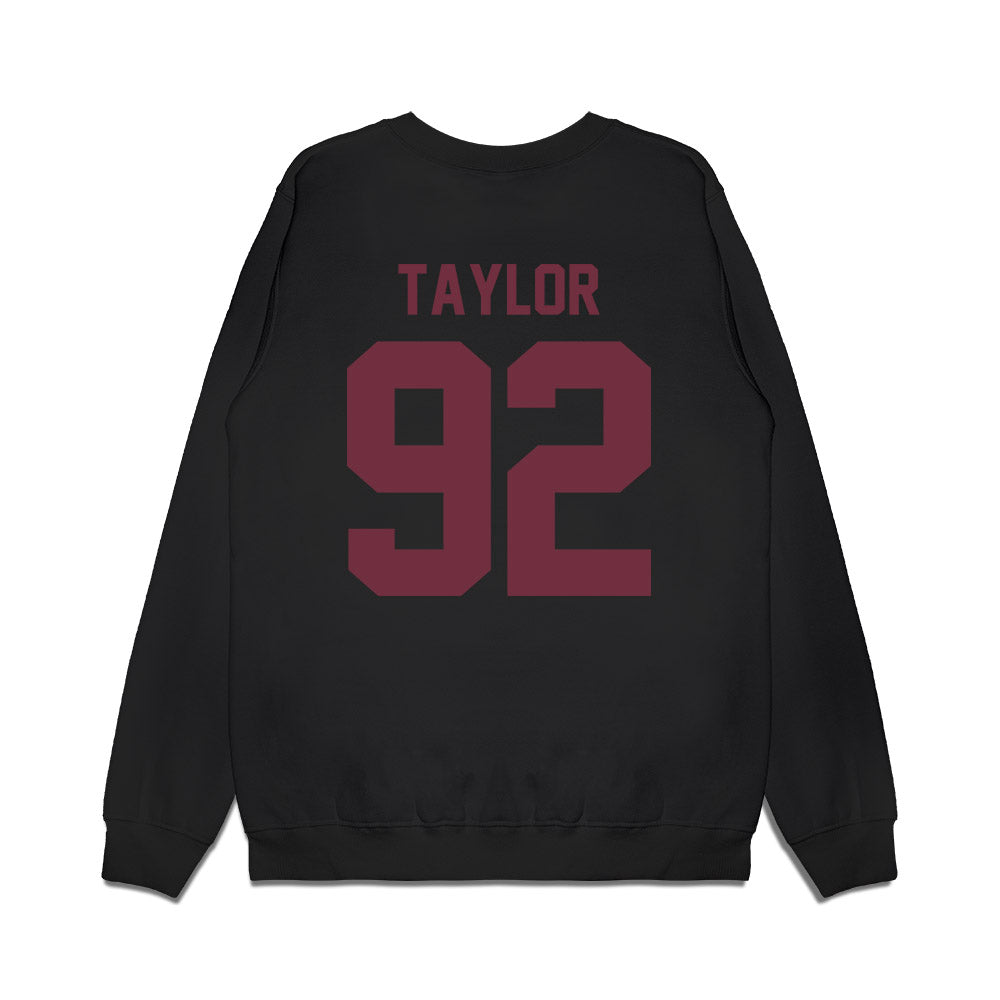 Mississippi State - NCAA Football : Eric Taylor - Vintage Helmet Premium Crewneck Sweatshirt-1