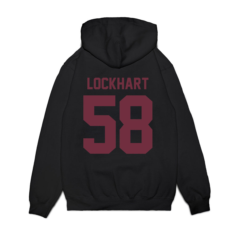Mississippi State - NCAA Football : Tj Lockhart - Vintage Helmet Premium Hooded Sweatshirt-1