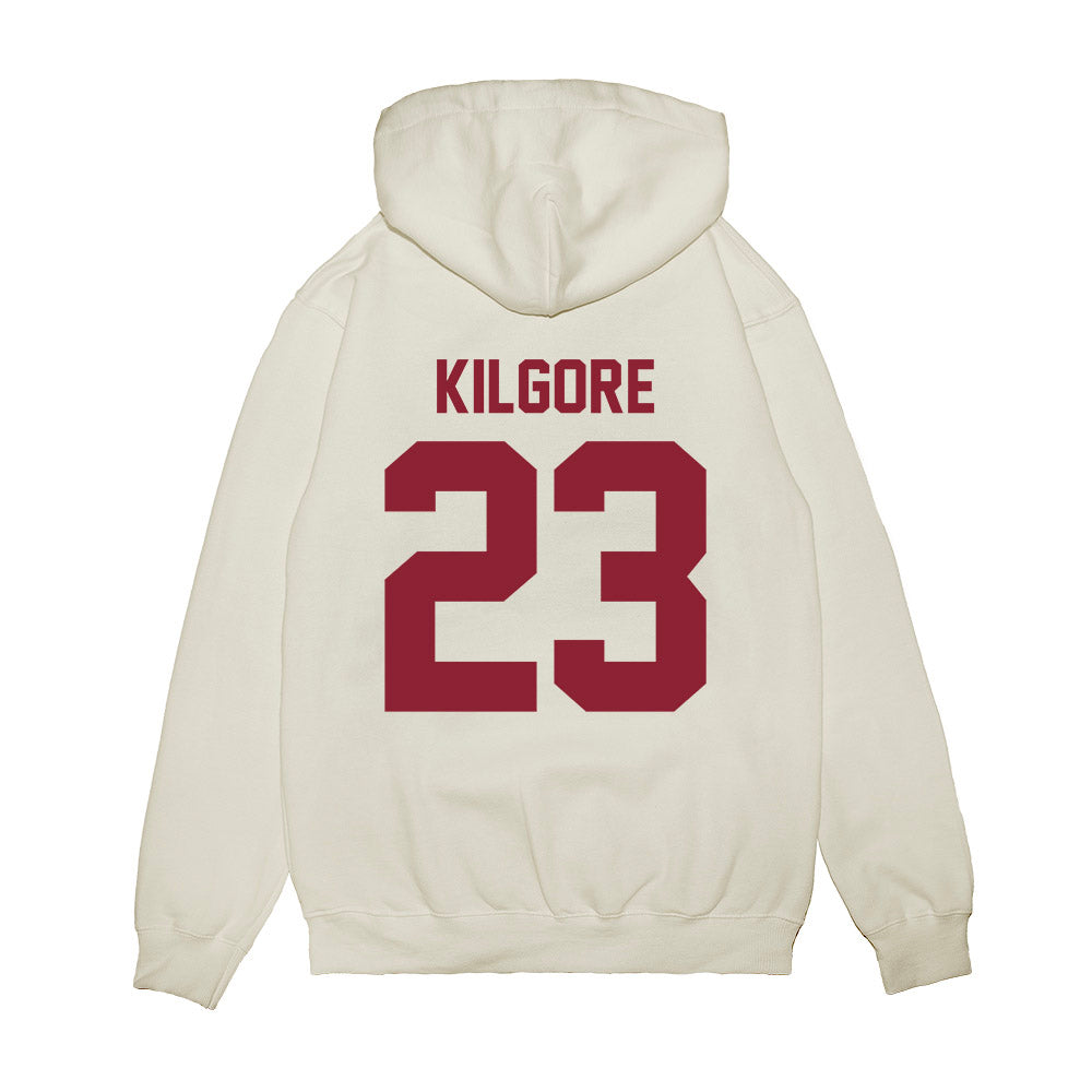 South Carolina - NCAA Football : Gerald Kilgore - Vintage Helmet Premium Hooded Sweatshirt-1