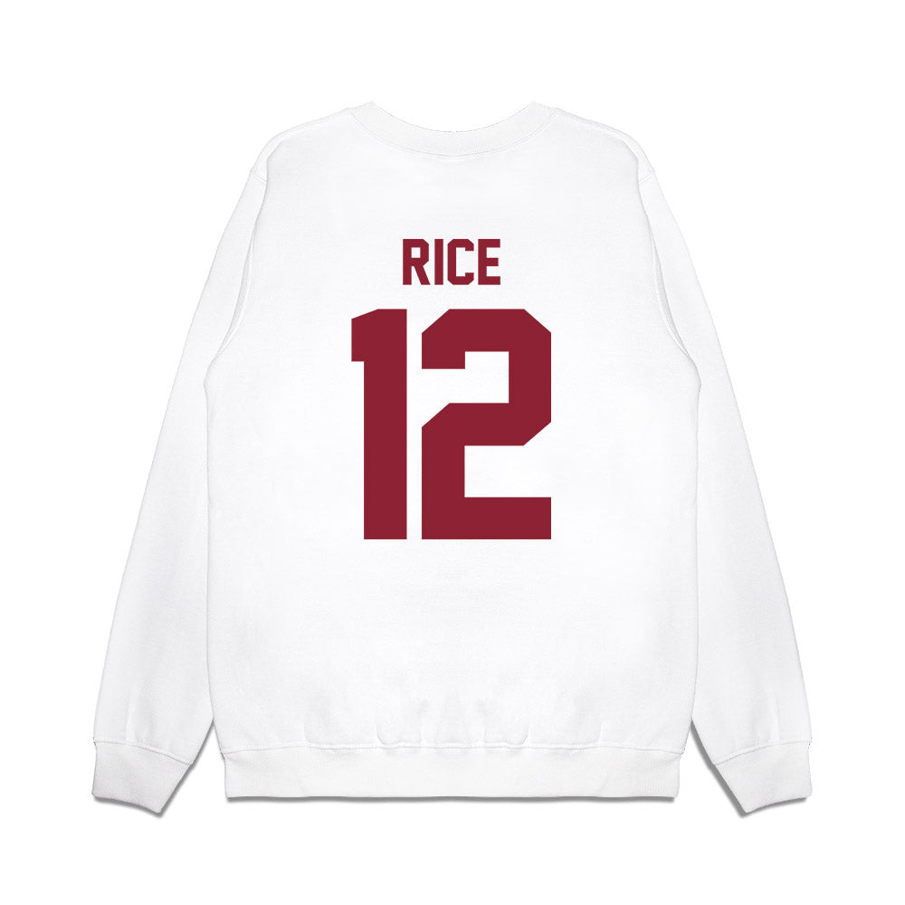 South Carolina - NCAA Football : Eriq Rice - Vintage Helmet Premium Crewneck Sweatshirt-1