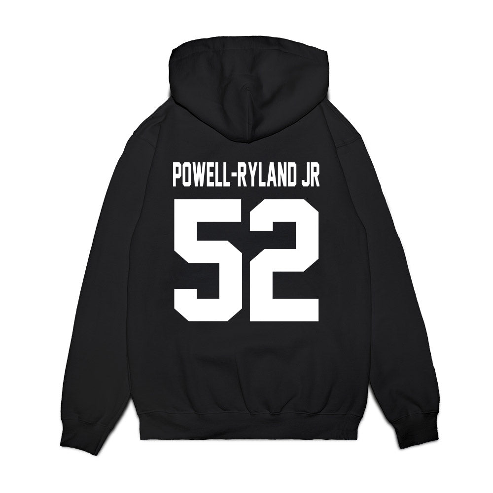 Virginia Tech - NCAA Football : Antwaun Powell-Ryland Jr - Vintage Helmet Premium Hooded Sweatshirt-1