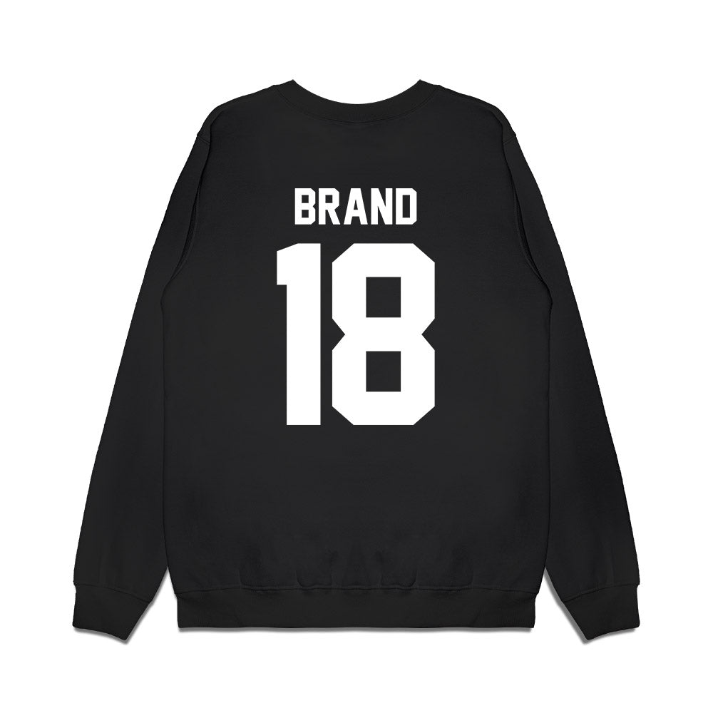 Virginia Tech - NCAA Football : AJ Brand - Vintage Helmet Premium Crewneck Sweatshirt-1