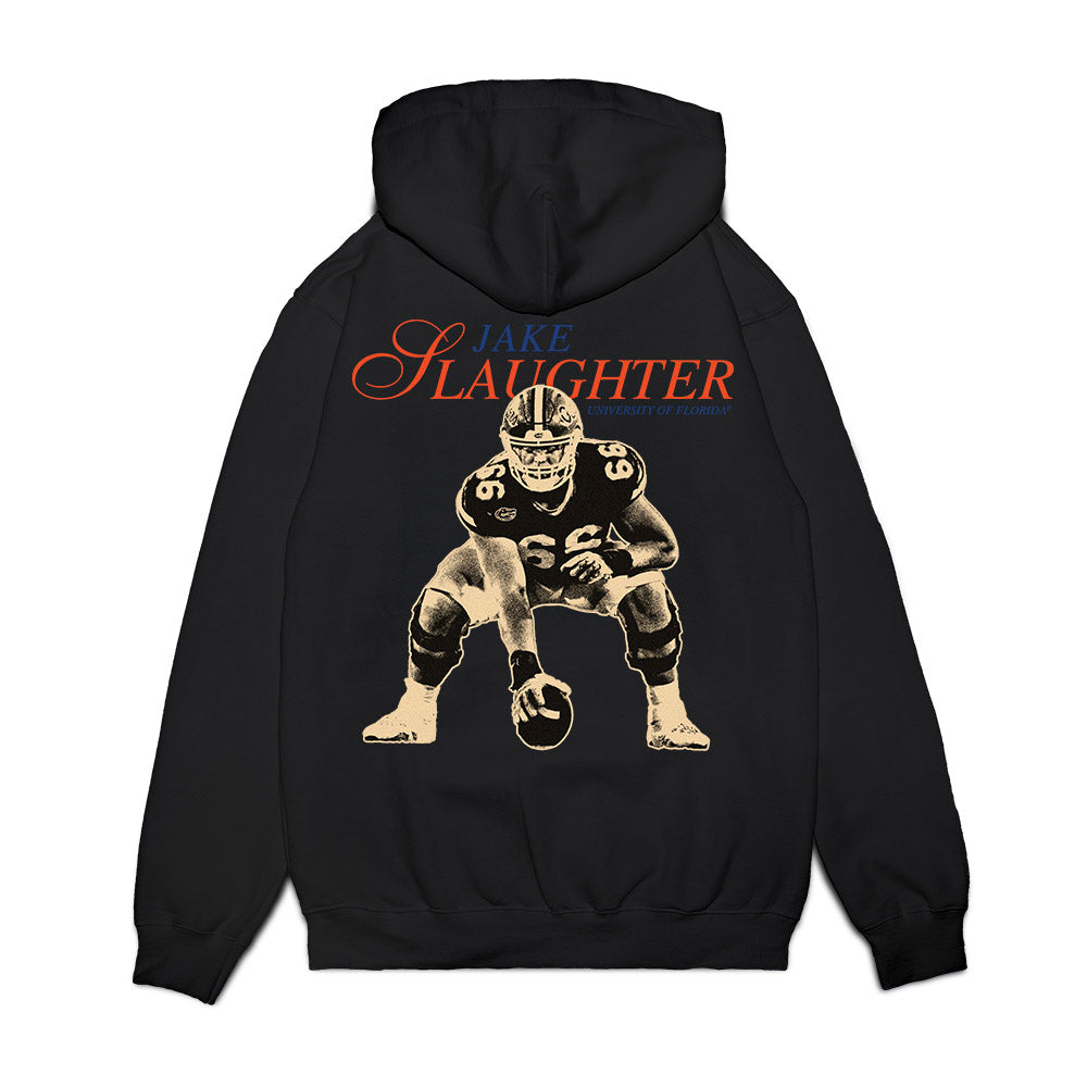 Florida - NCAA Football : Jake Slaughter - Legacy Premium Hooded Sweatshirt-1
