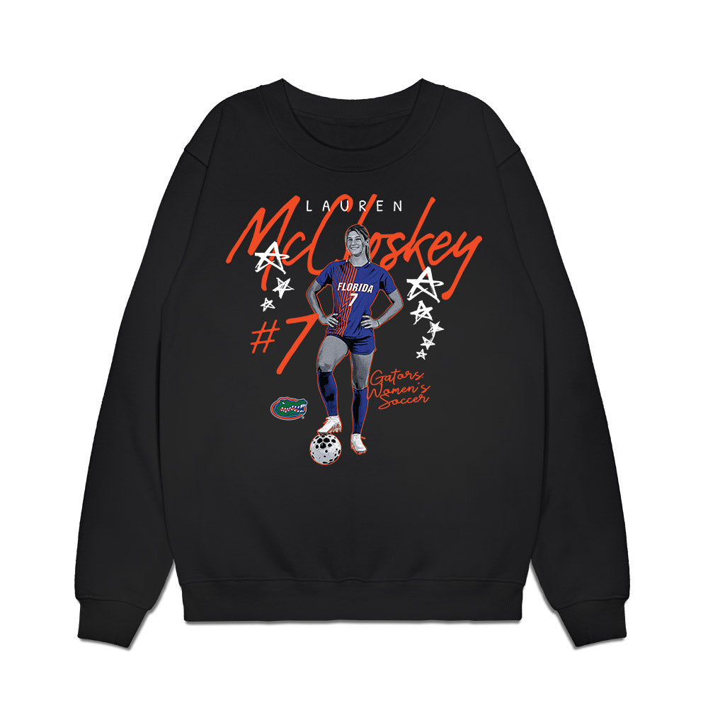 Florida - NCAA Women's Soccer : Lauren McCloskey - Collage Premium Crewneck Sweatshirt-0