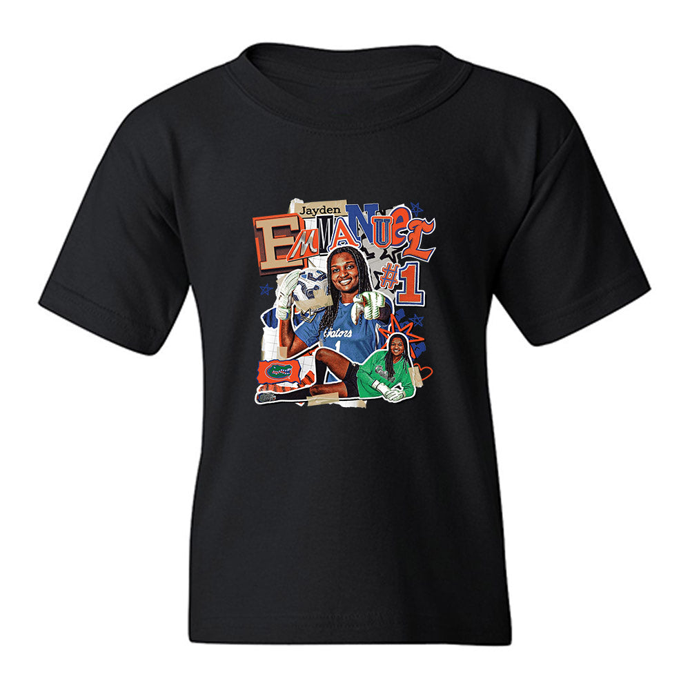 Florida - NCAA Women's Soccer : Jayden Emmanuel - Collage Youth T-Shirt-0
