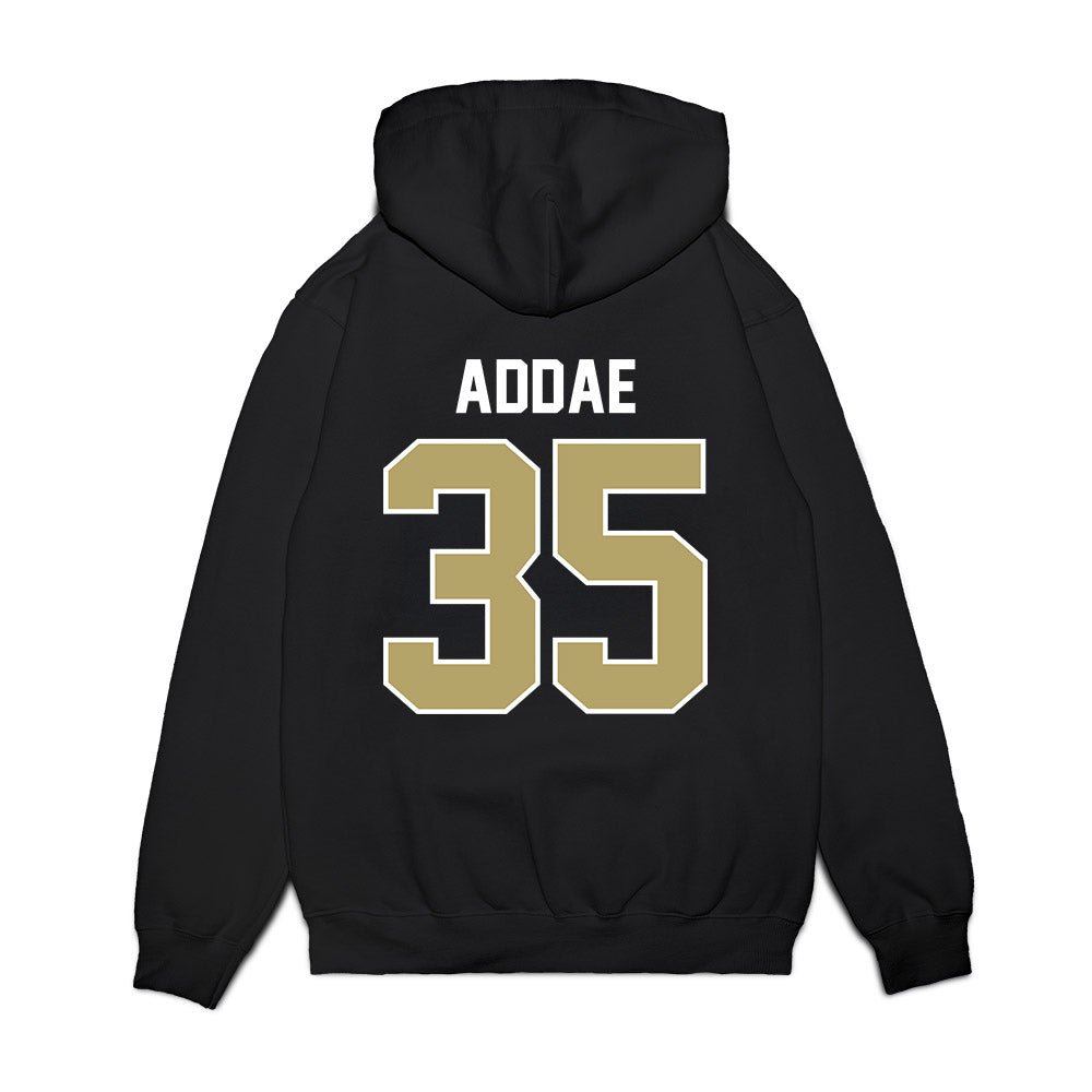 Central Florida - NCAA Football : Agyeman Addae - Vintage Helmet Premium Hooded Sweatshirt-1