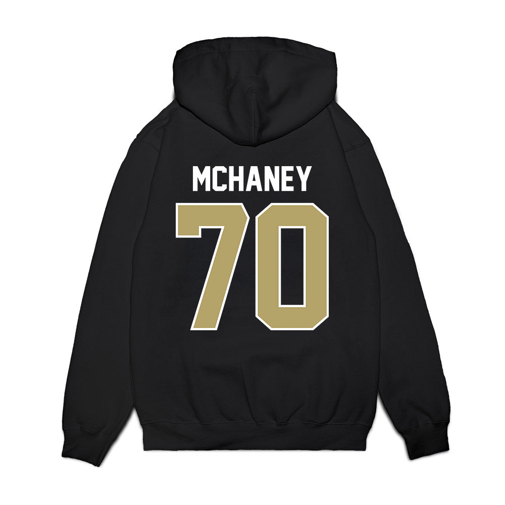 Central Florida - NCAA Football : Raishaun McHaney - Vintage Helmet Premium Hooded Sweatshirt-1
