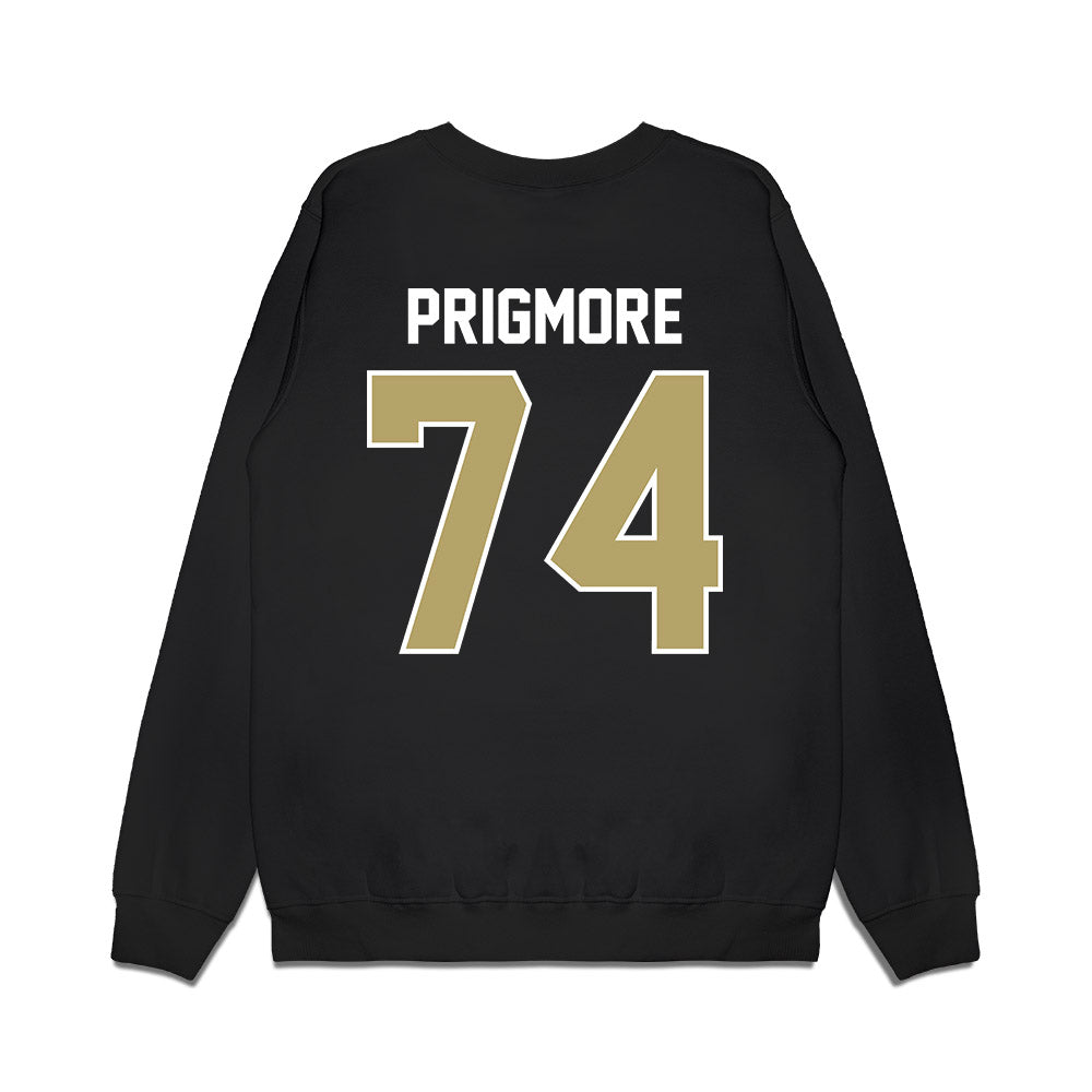 Central Florida - NCAA Football : Matthew Prigmore - Vintage Helmet Premium Crewneck Sweatshirt-1