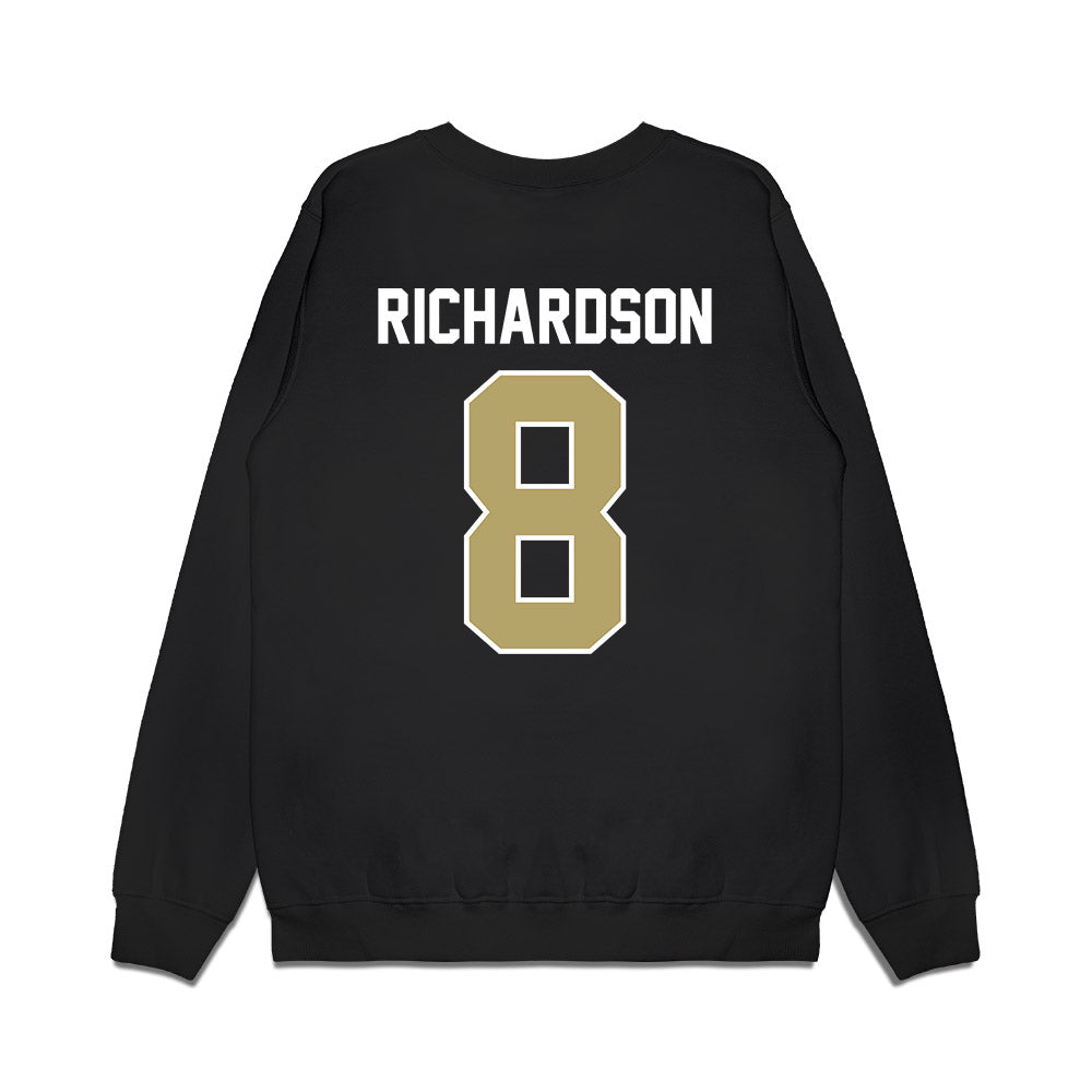 Central Florida - NCAA Football : Bredell Richardson - Vintage Helmet Premium Crewneck Sweatshirt-1