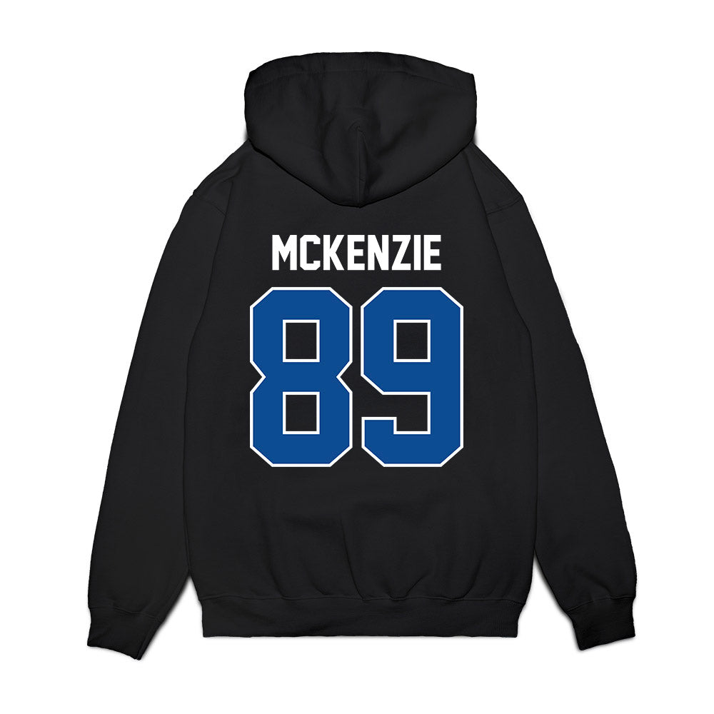 BYU - NCAA Football : Dominique McKenzie - Vintage Helmet Premium Hooded Sweatshirt-1
