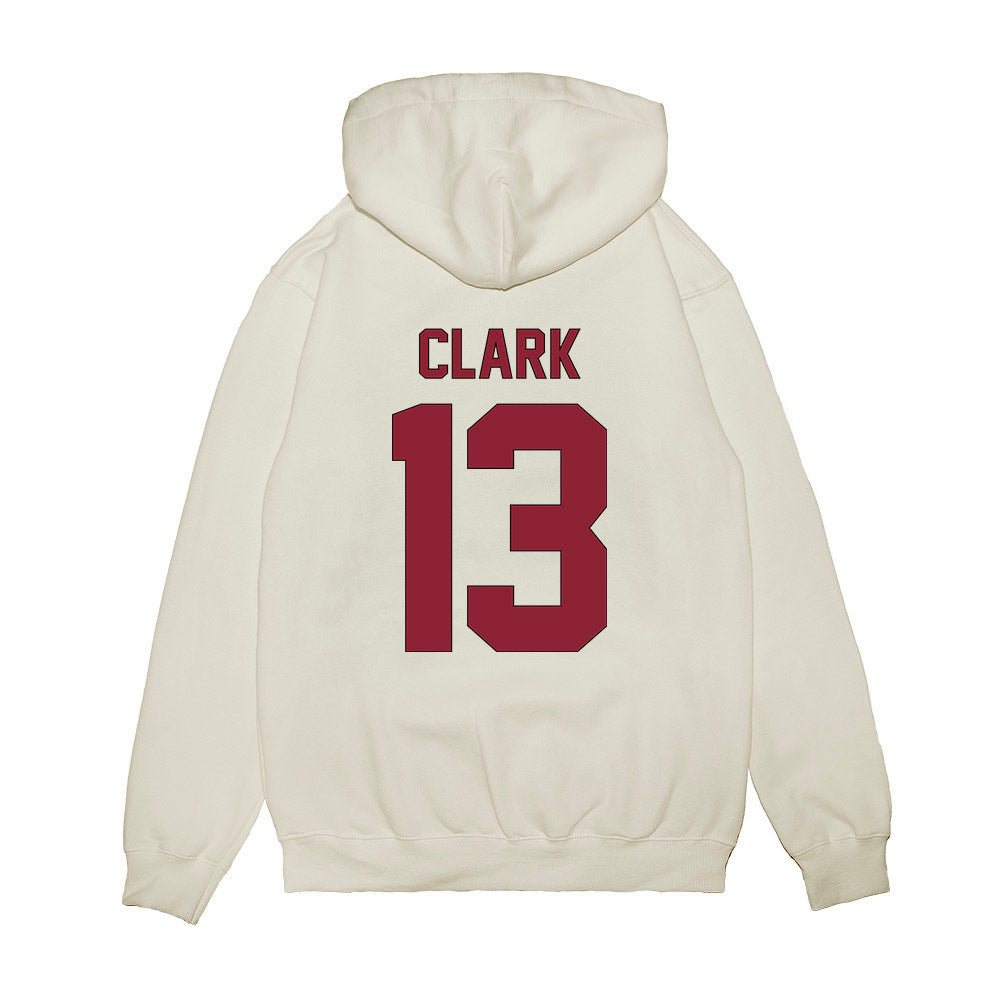 South Carolina - NCAA Football : Malik Clark - Vintage Helmet Premium Hooded Sweatshirt-1